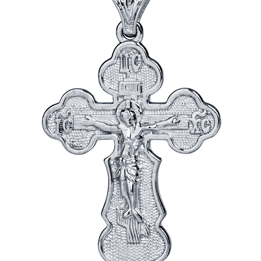 Православный крест из платины ПП-082-01 PlatinumLab фото 2