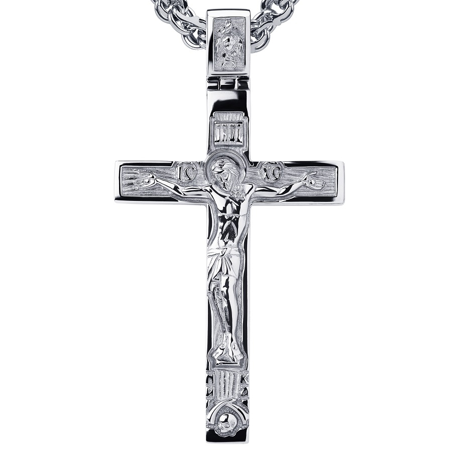 Православный крест из платины ПП-274-02 Platinum Lab фото 1
