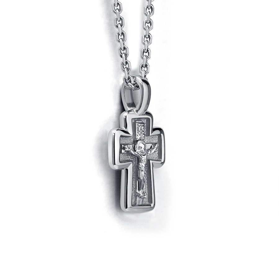 Православный крестик из платины ПП-316-00 PlatinumLab фото 3