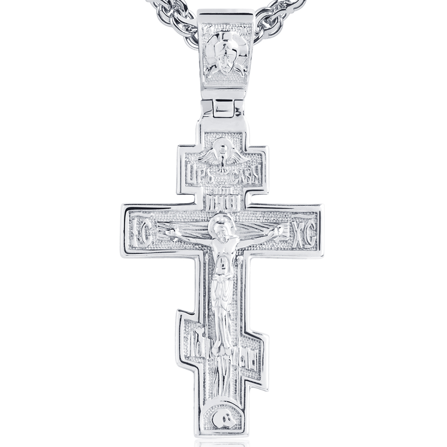Православный крест из платины ПП-044-02 PlatinumLab фото 1