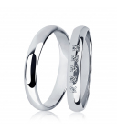 Классическое обручальное кольцо из платины ПК-103-00 Platinum Lab фото 1