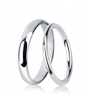 Классическое обручальное кольцо из платины ПК-103-00 Platinum Lab фото 1