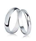 Мужское обручальное кольцо из платины ПК-104-00 Platinum Lab фото 1
