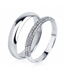 Гладкое обручальное кольцо из платины ПК-118-00 Platinum Lab фото 1