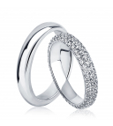 Свадебное кольцо из платины ПК-120-00 Platinum Lab фото 1