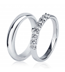 Свадебное кольцо из платины ПК-120-00 Platinum Lab фото 1