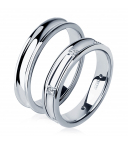 Свадебное кольцо из платины ПК-127-00 Platinum Lab фото 1
