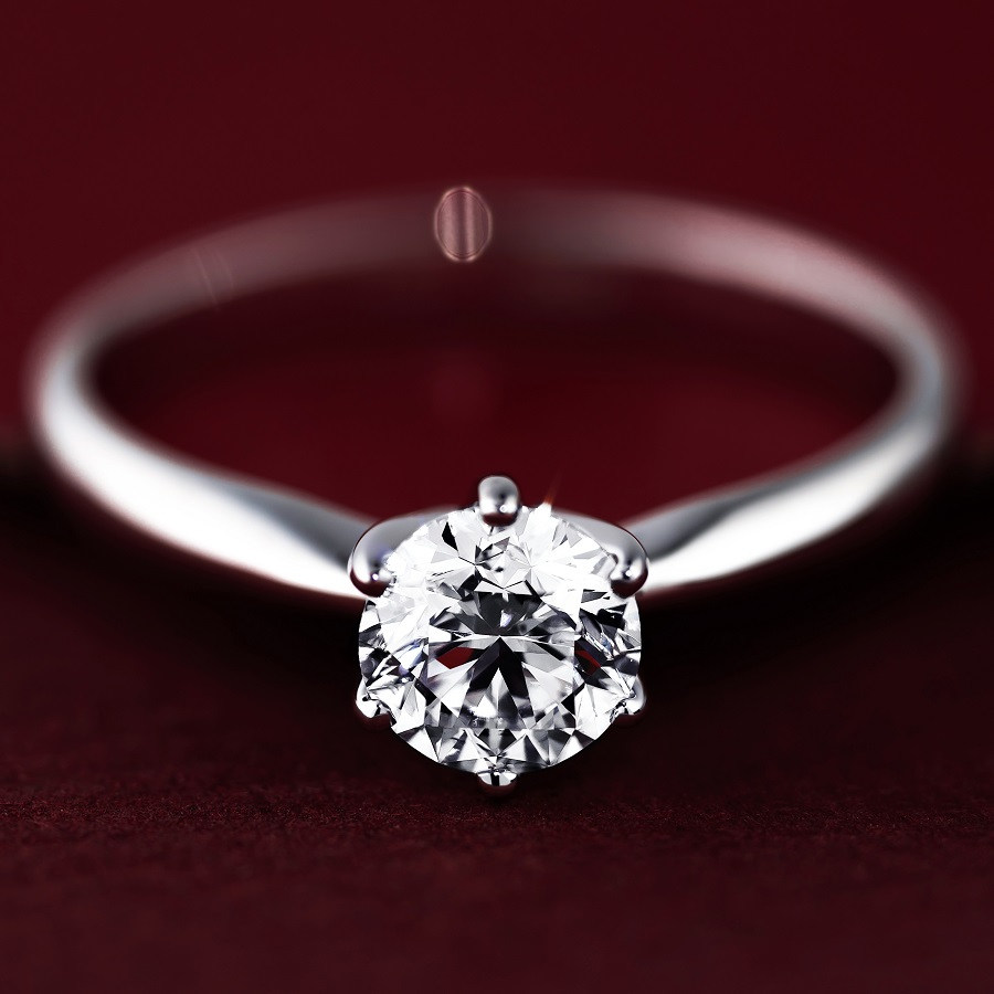 Помолвочное кольцо с бриллиантом из платины ПК-088-03 Платинум Лаб фото 5