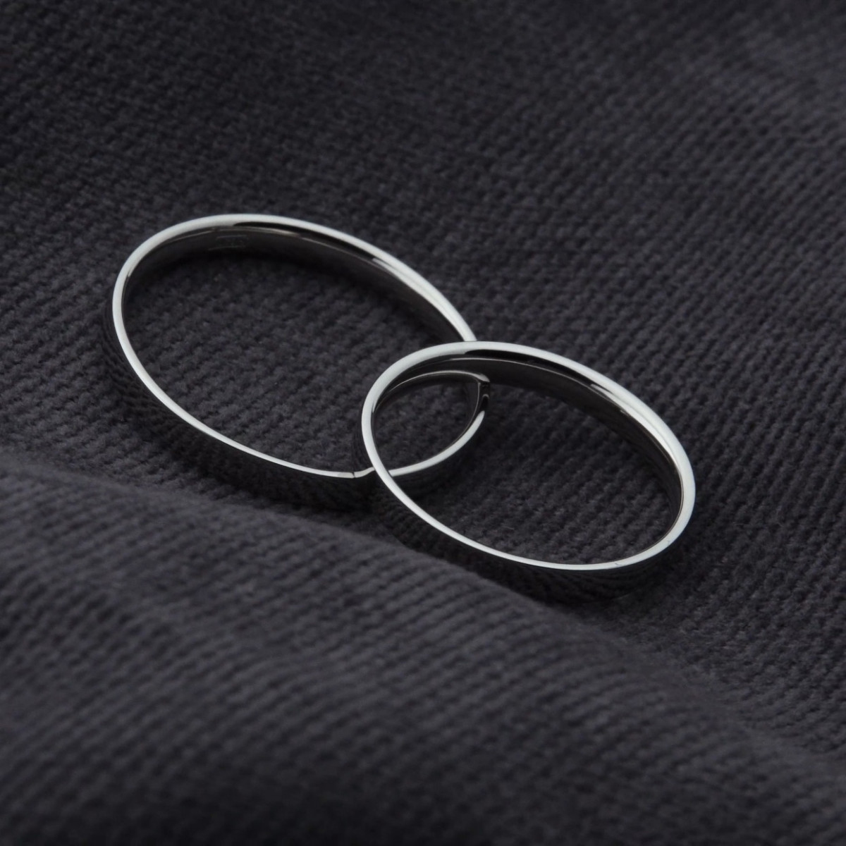 Обручальное кольцо из платины гладкое ПК-113-00 Platinum Lab видео 1