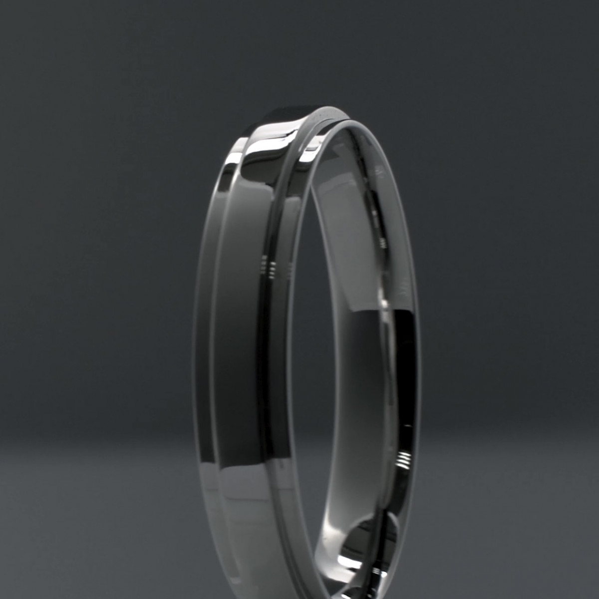 Обручальное кольцо из платины ПК-144-00 Platinum Lab видео 1