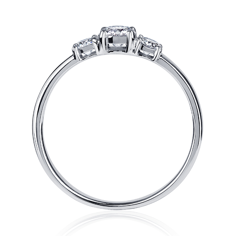 Помолвочное кольцо из платины с бриллиантами ПК-042-01 PlatinumLab фото 3