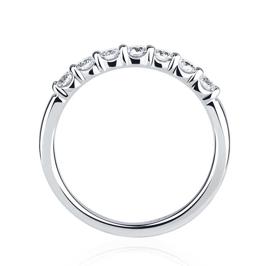 Свадебное кольцо с 7 бриллиантами из платины ПК-044-05 platinumlab фото 3