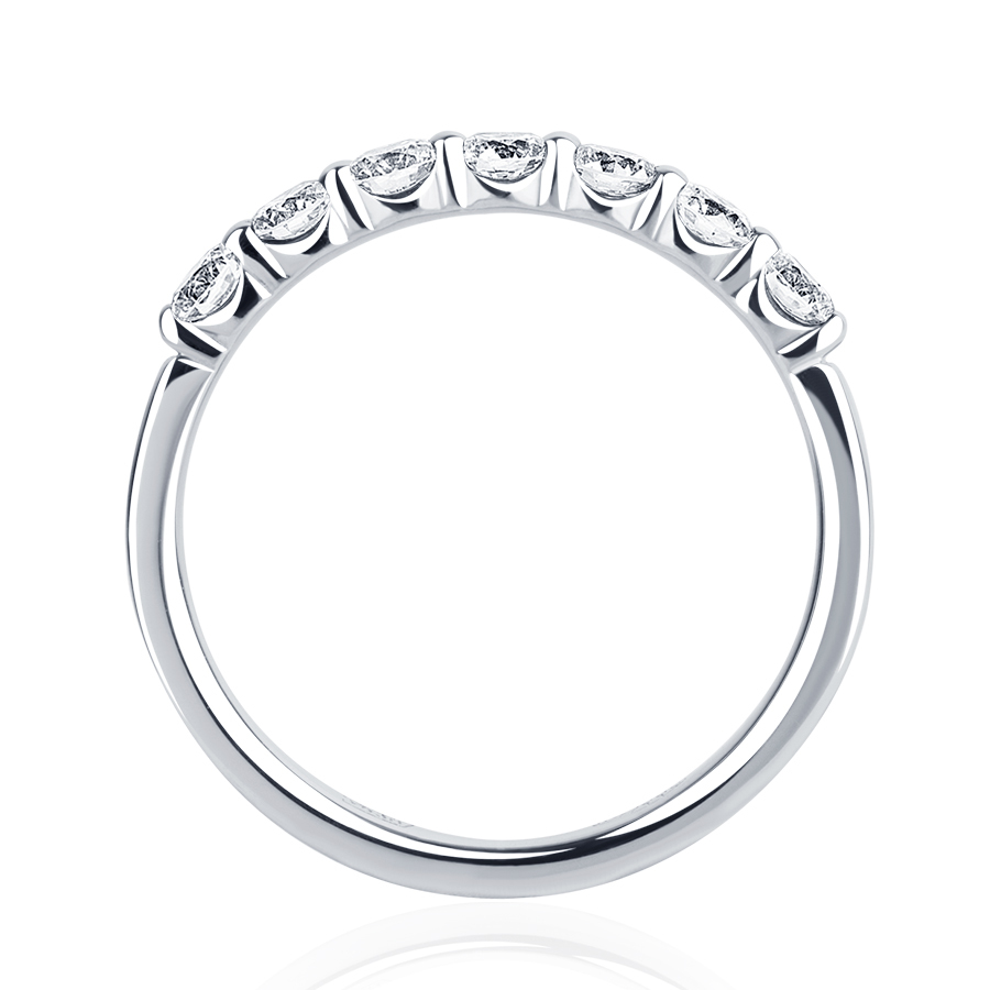 Обручальное кольцо из платины 950 с бриллиантами ПК-044-06 platinumlab фото 3