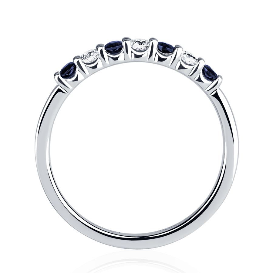 Платиновое кольцо с камнями ПК-044СБр-04 Platinum Lab фото 4