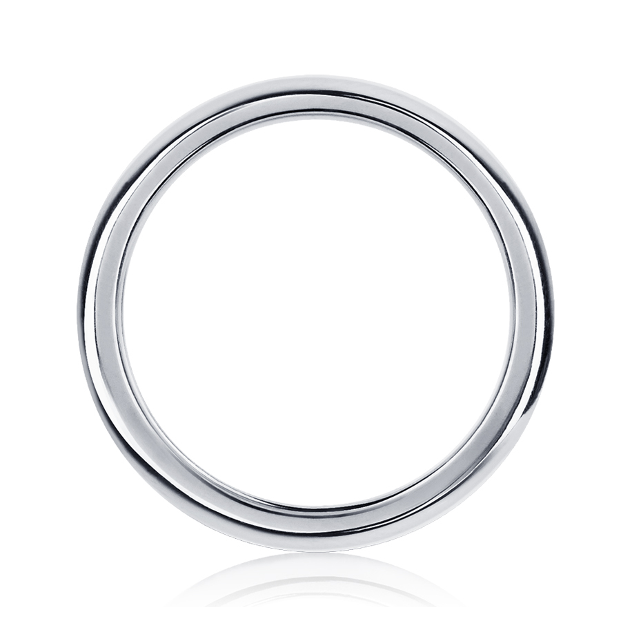 Классическое обручальное кольцо из платины ПК-077-00 PlatinumLab фото 3