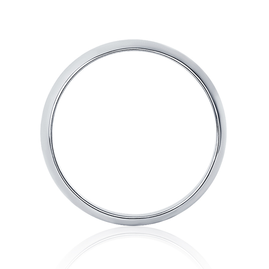 Мужское обручальное кольцо из платины ПК-106-00 PlatinumLab фото 3