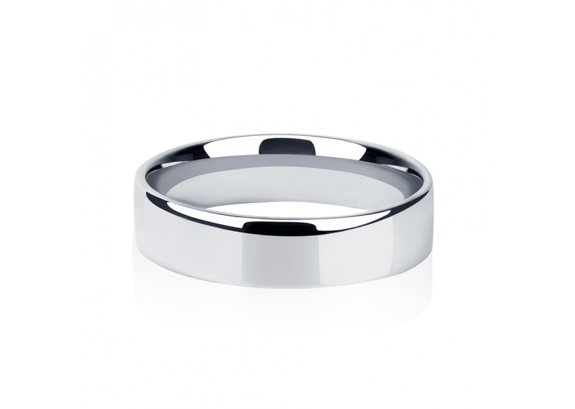 Мужское обручальное кольцо из платины ПК-110-00 PlatinumLab фото 2