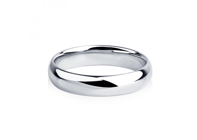 Мужское обручальное кольцо из платины ПК-118-00 PlatinumLab фото 2