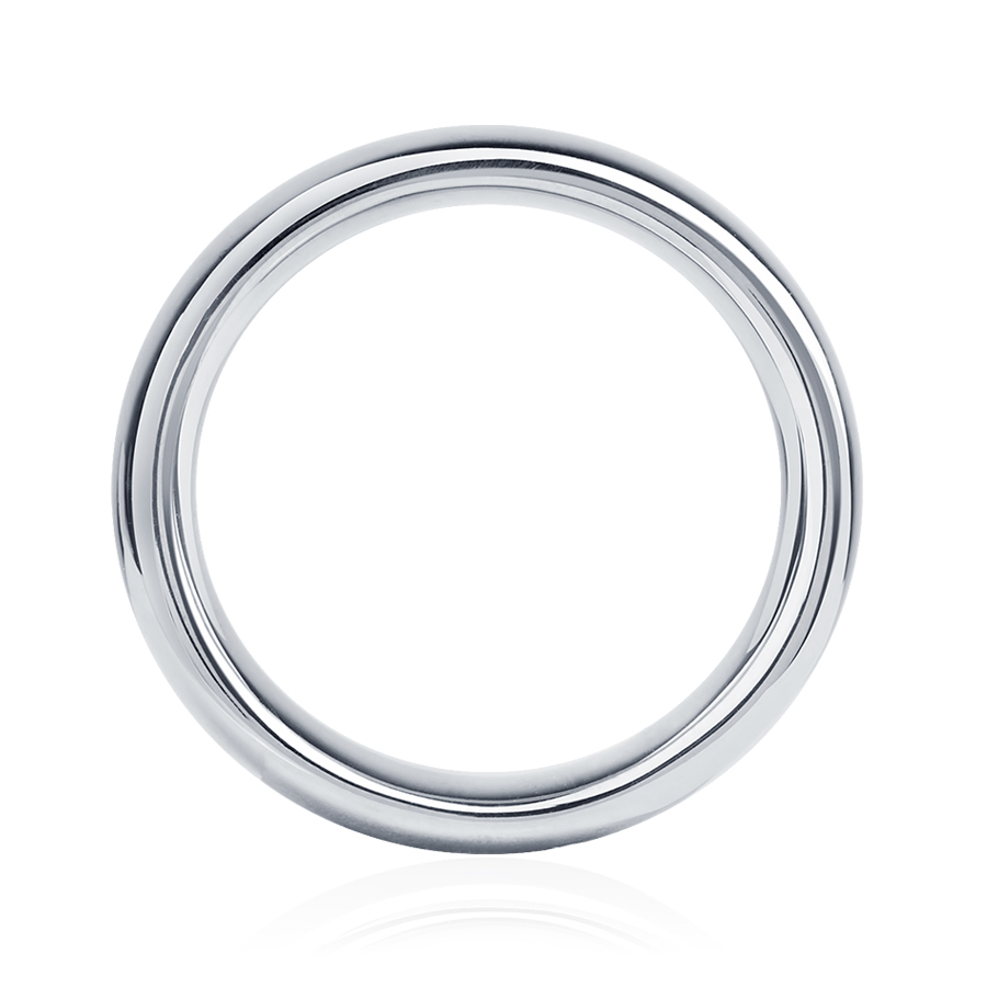 Классическое обручальное кольцо из платины ПК-122-00 PlatinumLab фото 5