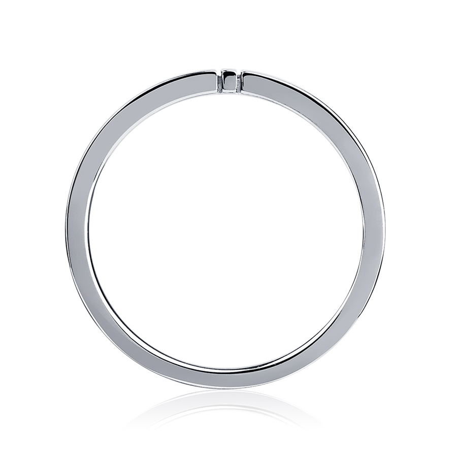 Обручальное кольцо без камней из платины ПК-124-00 PlatinumLab фото 5