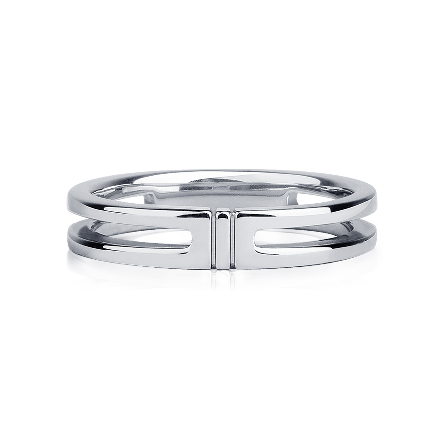 Мужское обручальное кольцо из платины ПК-124-00 Платинум Лаб фото 2
