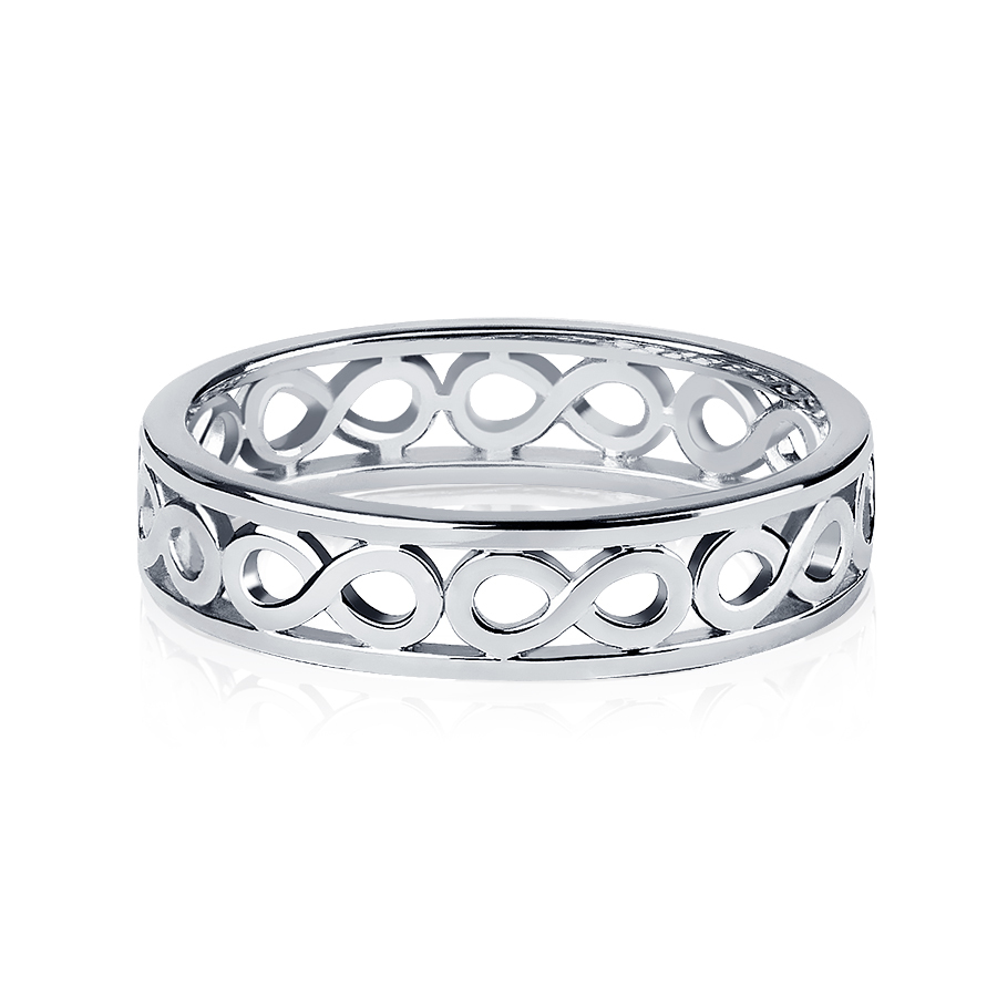 Необычное кольцо из платины ПК-136-00 Платинум Лаб фото 2